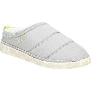 Dr. Scholl's Cozy Vibes Quilted Slipper in Grey - 7.5
